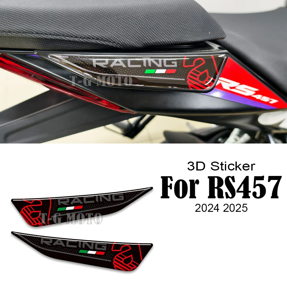 

For For Aprilia RS 457 rs457 2024 2025 Motorcycle Tank Pad Side Sticker Accessories Stickers Decoration Set Body Decal Protectio