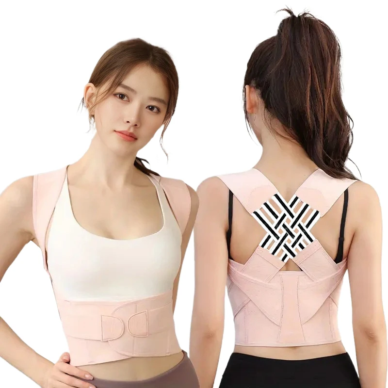 Posture Corrector for Women and Men, Adjustable Shoulder Posture Brace, Back Straightener Posture, Used for Middle Upper Spine