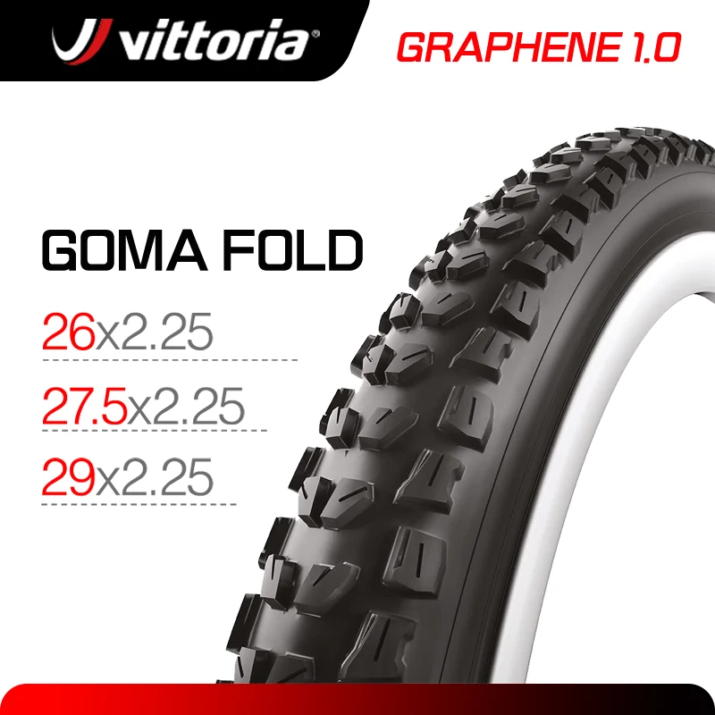 Vittoria bicycle tire Goma 26X2.25 27.5x2.25 29X2.25 Tire MTB Bike   Anti Puncture Tires 29 inch bicycle Foldable Clincher tires