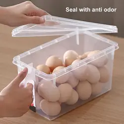 Convenient Refrigerator Storage Box Multifunctional Kitchen Organizer Food Grade Fridge Food Holder Storage Box  Storage