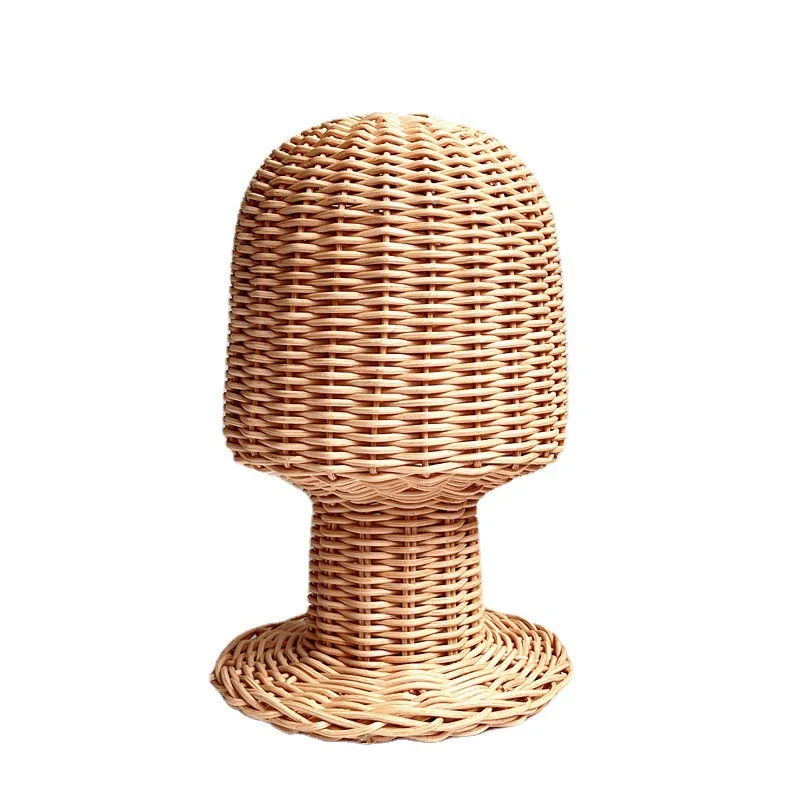 

New creative rattan hat display stand