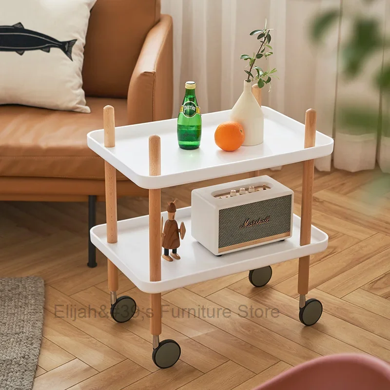 Plastic Wheels Coffee Tables Modern Mobile Rectangle Hardcover Coffee Tables Small Outdoor Tavolino Da Salotto Home Furnlture