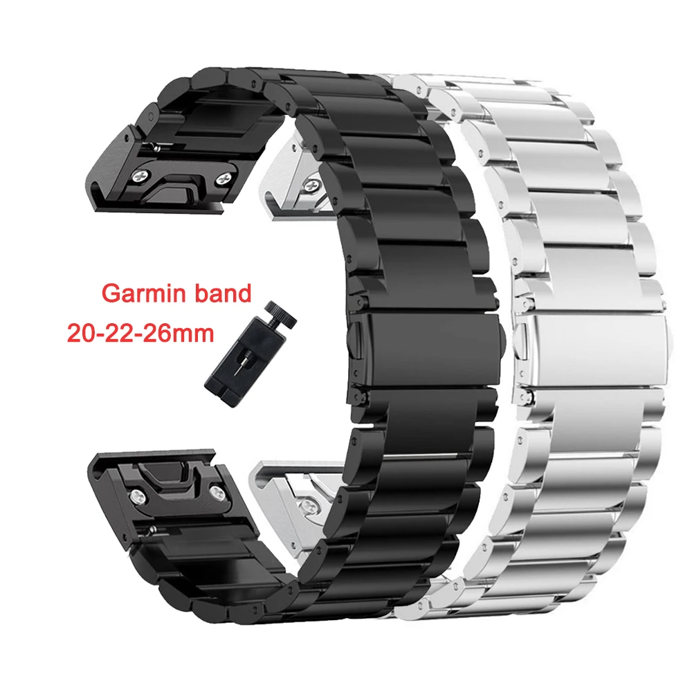 Correa de titanio de ajuste rápido, accesorio para Garmin Watch Fenix 7X 7 Solar 6x Pro/Fenix 6 Pro/Fenix 6 Sapphire /Forerunner 935, 20mm, 22mm, 26mm