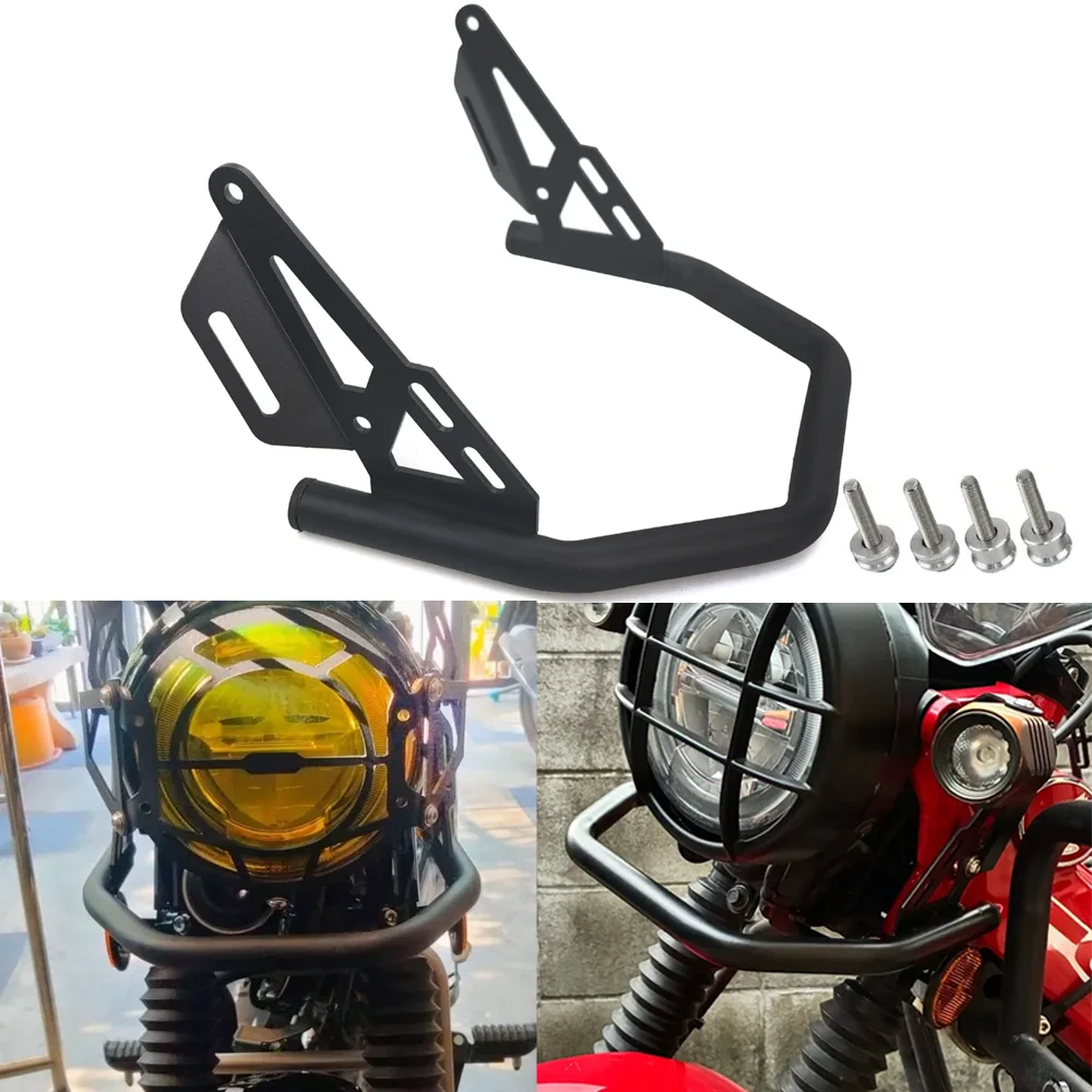 Headlight Front Bumper For Honda CT125 Hunter Cub Trail 125 Bracket Non-destructive Release Fixed Shelf Tool Box Frames
