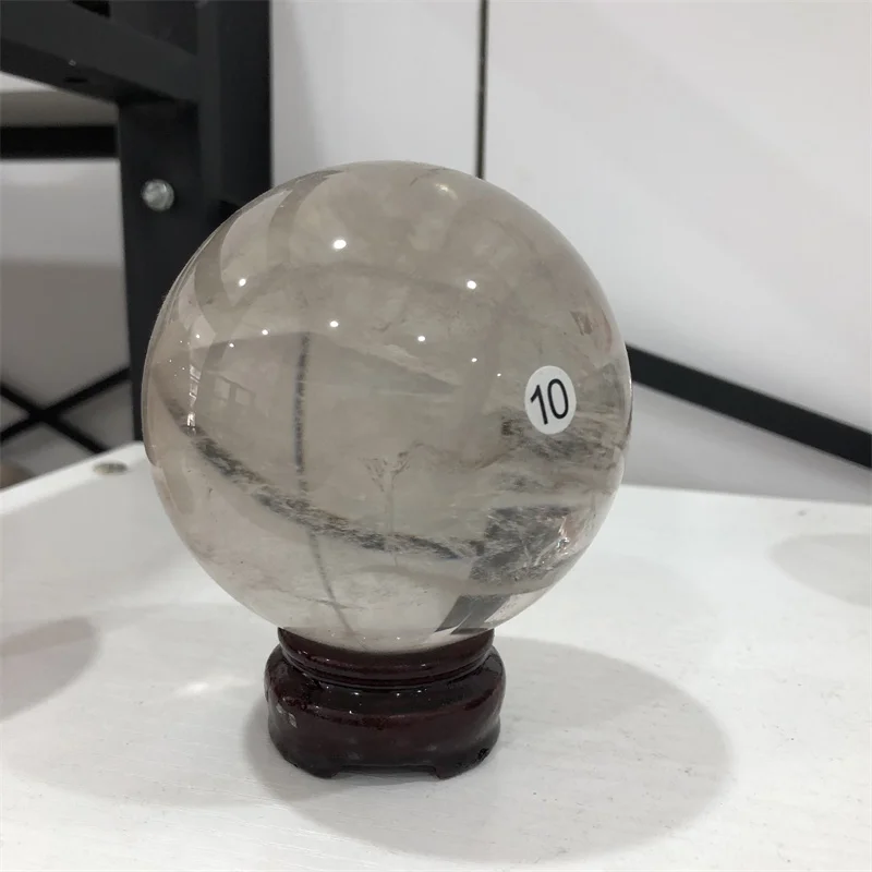 Natural Crystal Rose Quartz Sphere Smoky Quartz Ball For Decoration