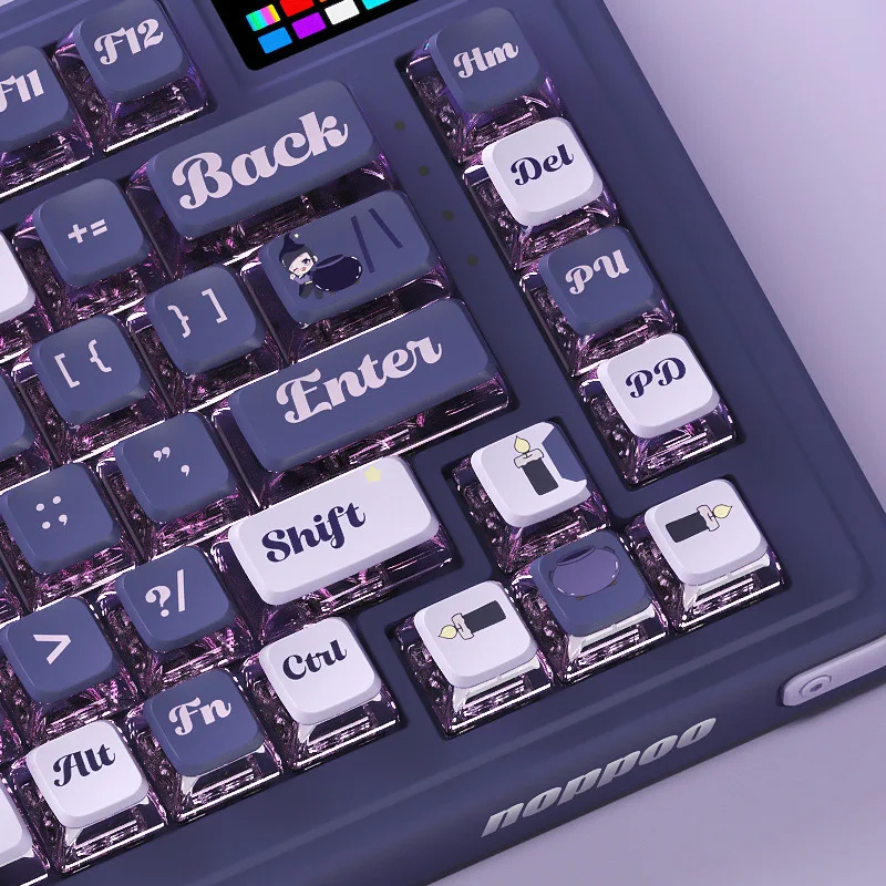 Seite transparente Kristall PBT thermische Sublimation DIY maßgeschneiderte ASA Höhe Kugel Tastenkappe