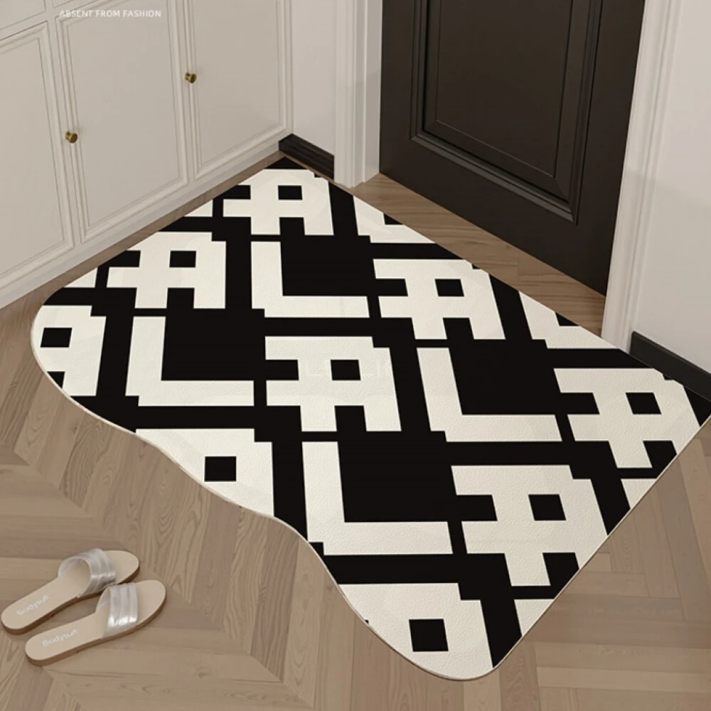 

PVC Door Mat Outdoor Welcome Mats Front Doormat Non Slip Vintage Entrance Rugs