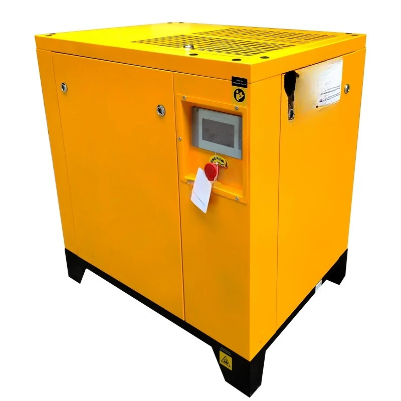 Permanent magnet variable frequency screw air compressor, chassis voltage 220V60HZ16kg air compressor
