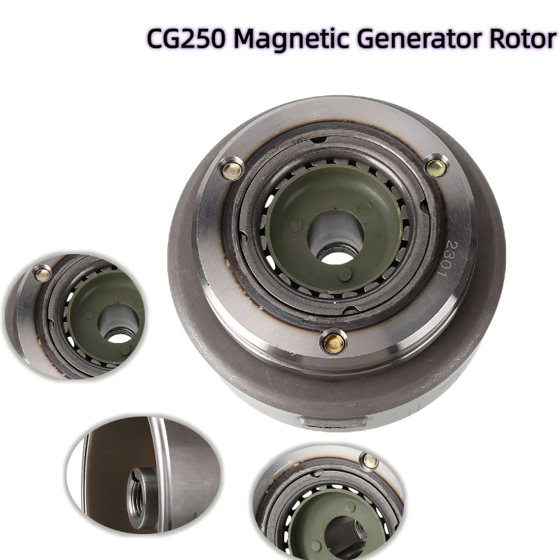 Magnetic Cylinder Magnetor Rotor for Loncin Zongshen 250cc CB250 Engine Dirt Pit Bike ATV Quad Kayo BSE ZS165FMM LC166FMM