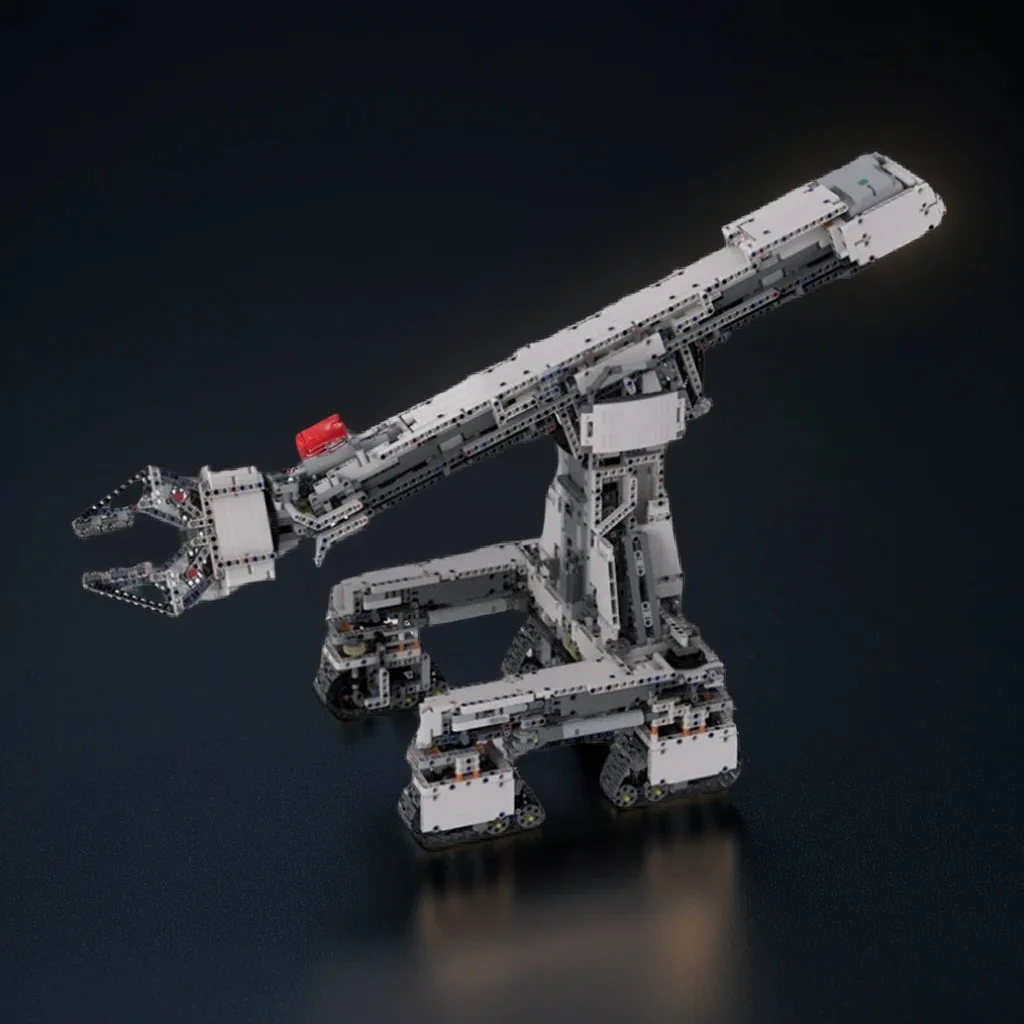 

3179 шт. MOC MANIPULATOR CRAWLER DIY манипулятор Коллекционное издание образовательная модель строительные блоки игрушки на день рождения подарок