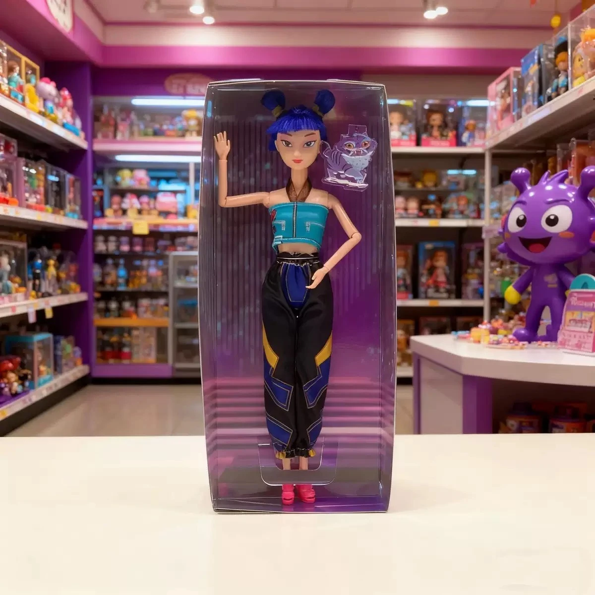 NUOVI giocattoli per bambole Kpop Demon Hunters Action Figure Toy Rumi Mira Zoey Bella principessa Baby Girl Dolls Giocattolo fai da te in plastica per ragazze