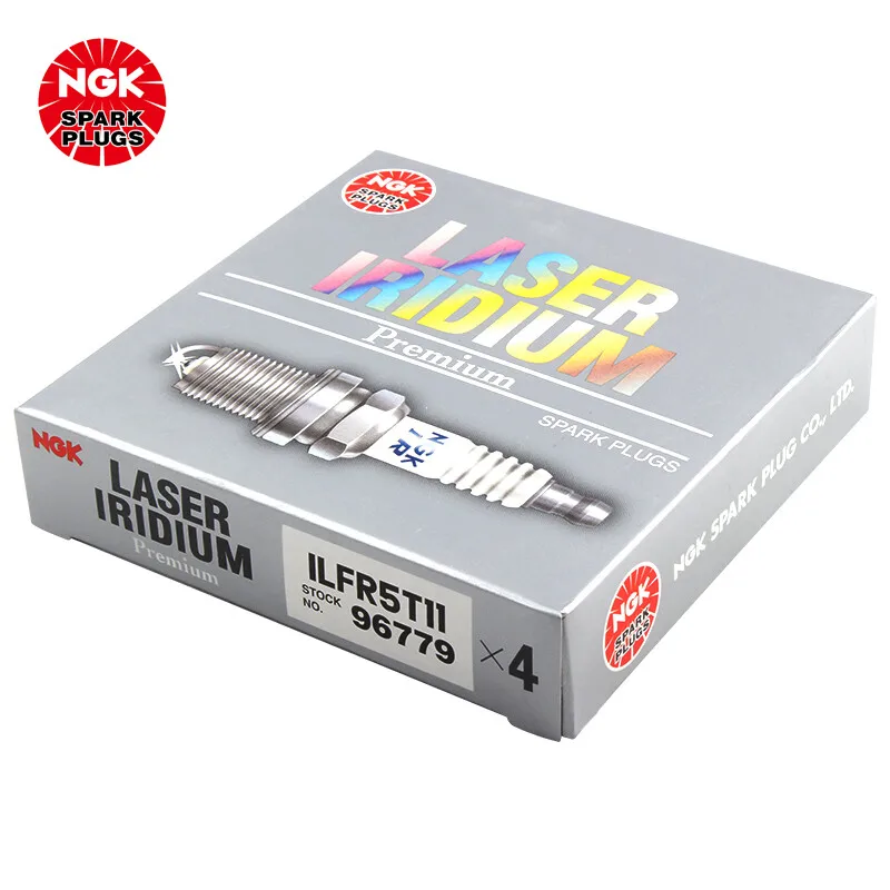 NGK Iridium Platinum Spark plug ILFR5T11 96779 is suitable for Highlander ES250（4PCS)