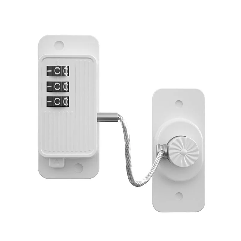 Multi-function Safety Lock Seamless Transparent Adhesive Durable Password Lock Security Cabinet Lock Sliding Closet Door Lock