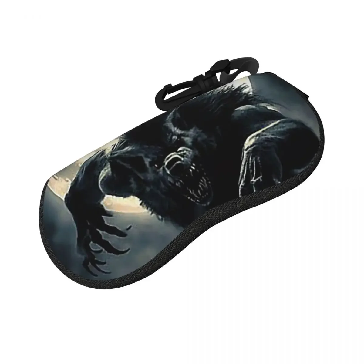 

Wolfman Werewolf Curse Of The Night Moon 1, чехол для очков, портативная коробка для солнцезащитных очков, женская и мужская мягкая сумка для очков, сумка