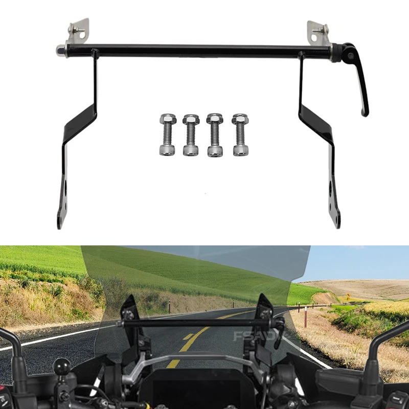 

Windscreen Stabilizer With GPS Mounting Bracket For BMW R1200GS R1250GS LC ADV Adventure R 1250 GS R 1200GS 2013-2023 Motorcycle