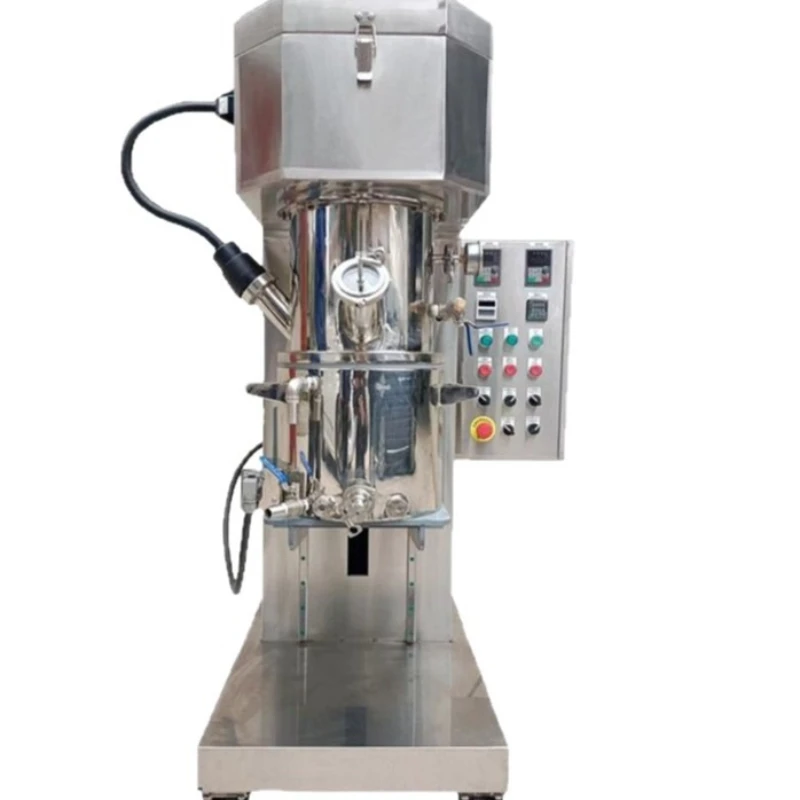 

High viscosity double planetary mixer silicone adhesive solder paste vacuum laboratory vertical high speed planetary mixer