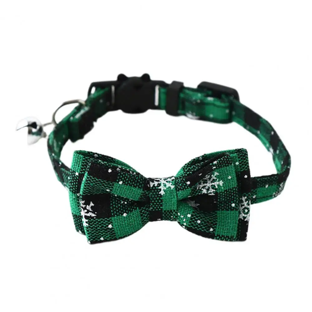 Create Atmosphere User-friendly Christmas Element Pet Collar for Party