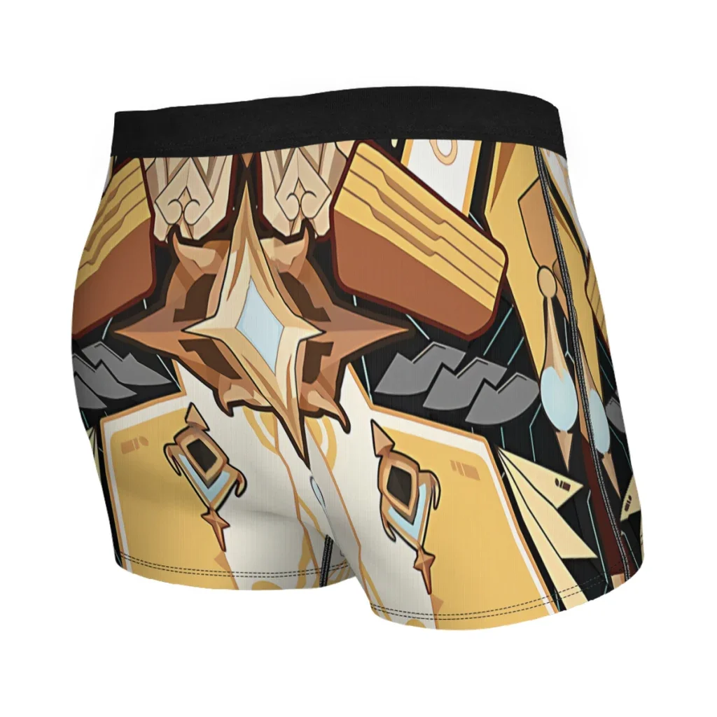 Aether Traveler Genshin Underpants Breathbale Panties Male Underwear Sexy Shorts Boxer Briefs