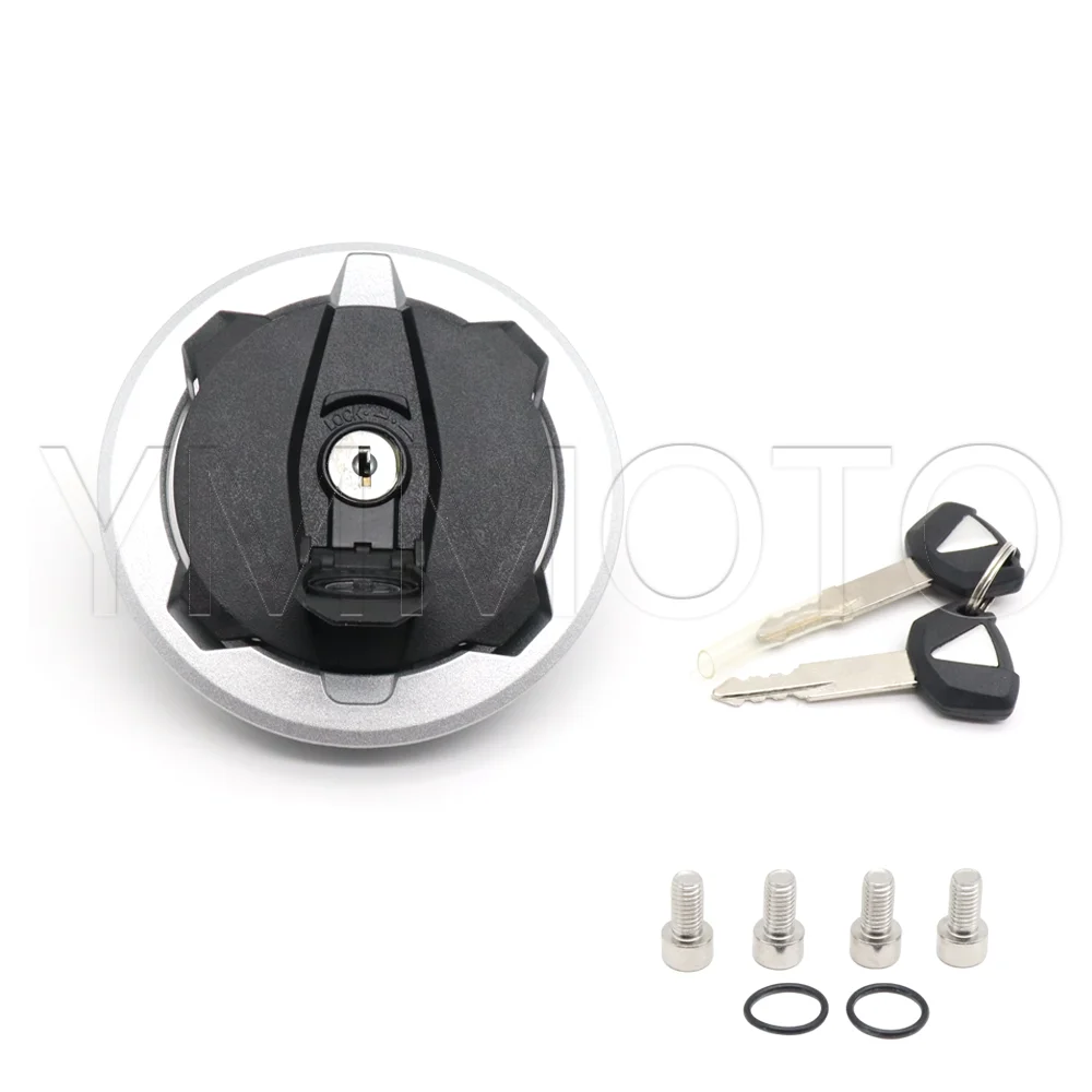 For Kawasaki KLX230 KLE250 KLE300 Versys-X 300 250 ABS KLE650 KLZ 1000 1100 Versys 650 1000 SE Fuel Gas Tank Cap Cover Locking