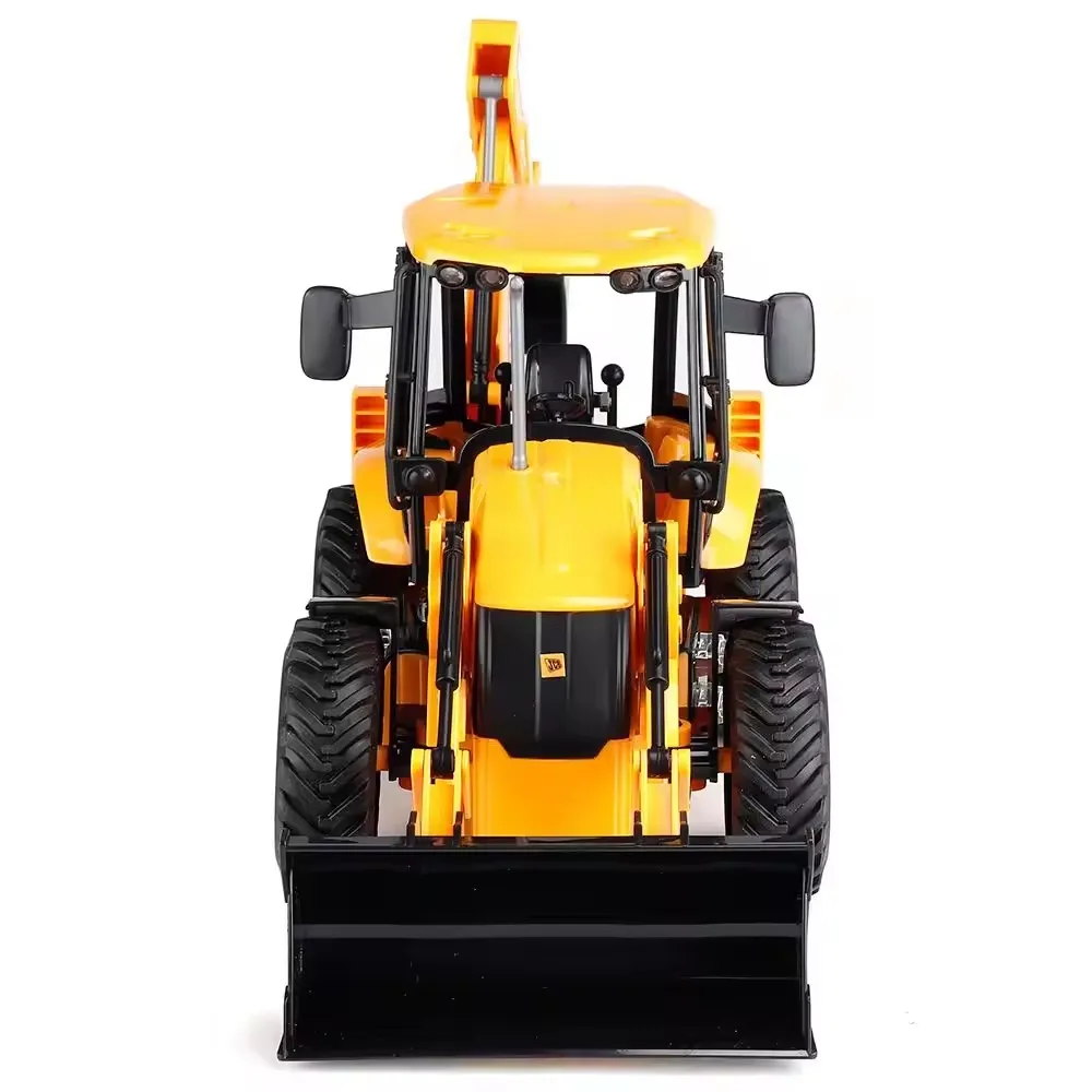 Radio Control Engineering Vehicle 11CH RC Excavator Backhoe Loader Simulated Light Sound Truck Vehicles Models