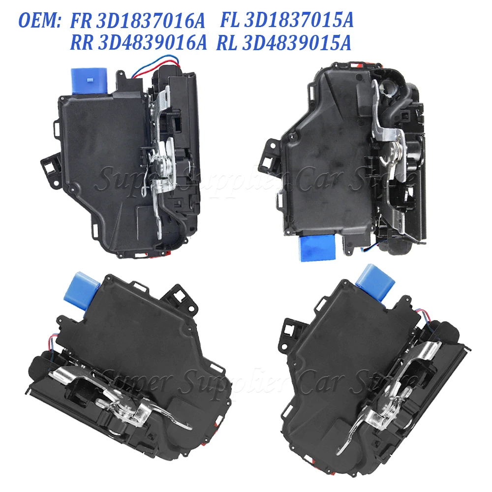 3D1837015A 3D1837015 3D1837016 For VW Caddy Golf V IV Jetta Touran Touareg Skoda Octavia Seat Altea Toledo Door Lock Actuator