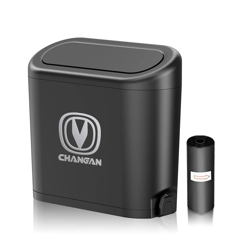 New Portable Car Hidden Dust Box Plastic Garbage Bin For Changan CS55 CS75 CS35 CS95 Accessories