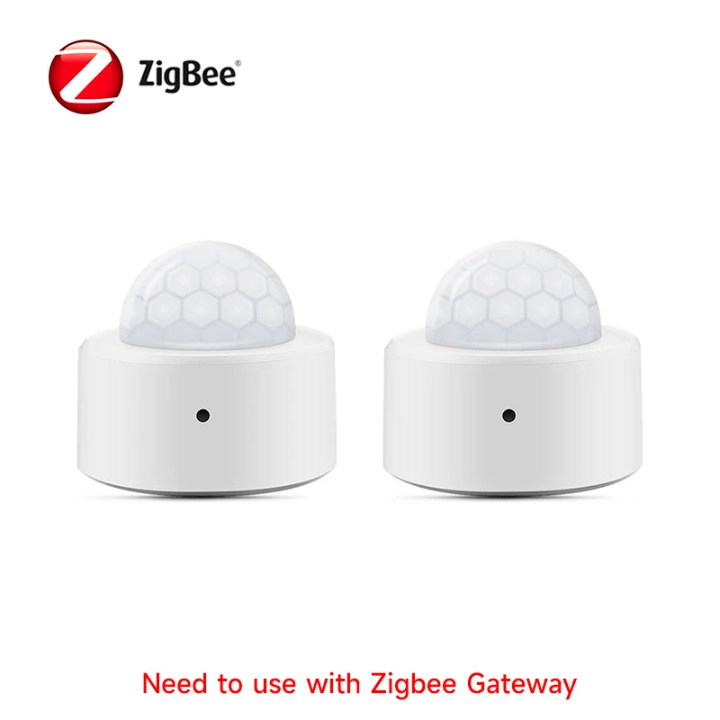 Tuya Zigbee PIR-bewegingssensor Infrarooddetectie van het menselijk lichaam Smart Home Security Alarm Detector Werkt met Alexa Google Assistant