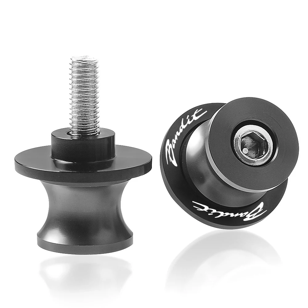 8MM Motorcycle Stand Swingarm Spools Slider Stand Screw For SUZUKI Bandit 1250 250 400 600 600S 650 GSF650 bandit 1200 BANDIT250
