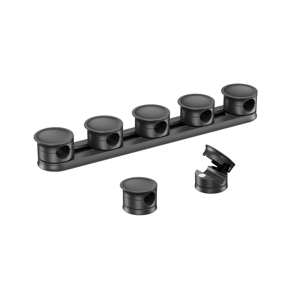 Magnetic Suction Sliding Line Organizer for Desktop USB Charging Cable Nightstand Power Cord Mouse Cable Wire PC Office Home