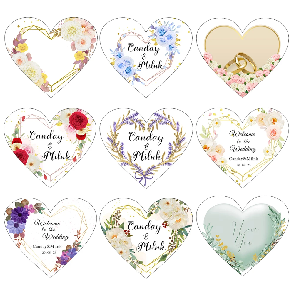Custom Wedding Birthday Baptism Party Stickers Merci Thank You Stickers Personalized Design Your Text Parties Baking Gift Label