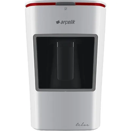 Arcelikk3300ミニホワイトスマートフォンコーヒーマシン