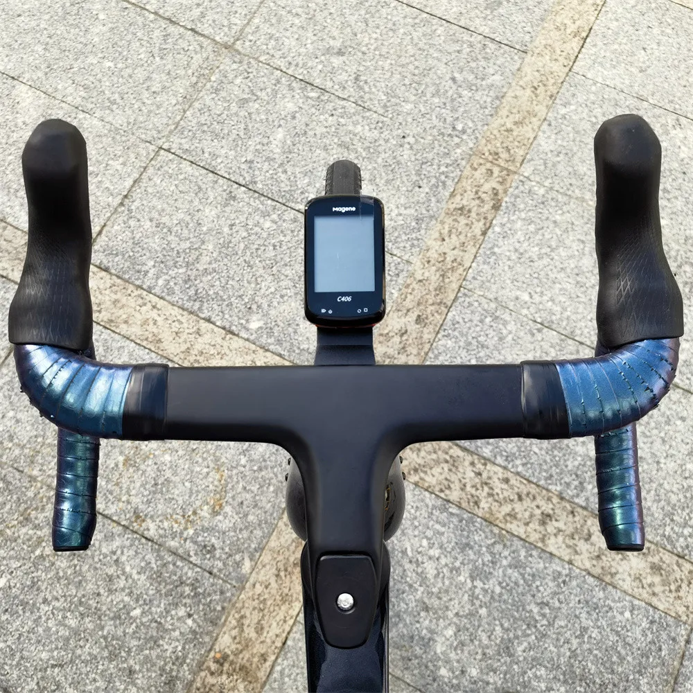 Alloy 3D Printed Road Bicycle Computer Mount Holder Suitable for Integrated Handlebar Extension Support Bracket for Garmin GoPro