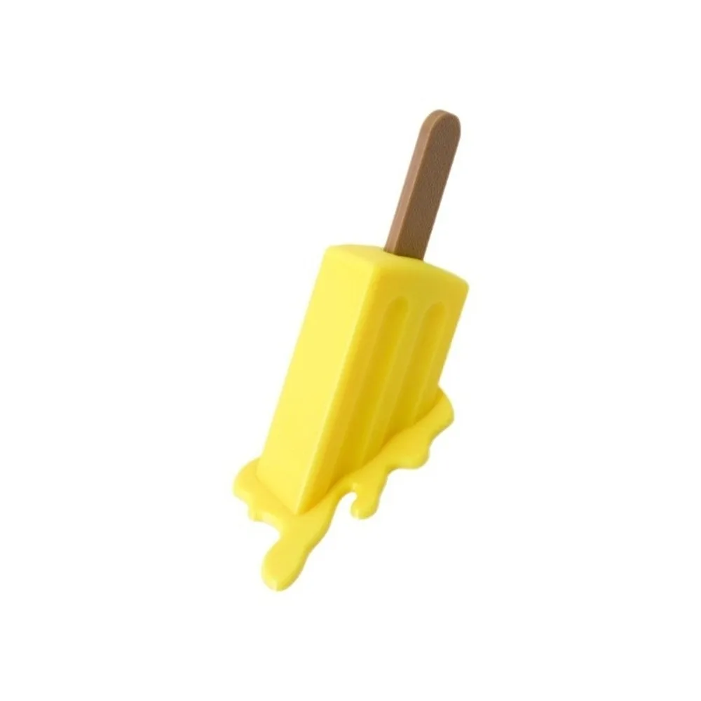 Creative Melting Ice Cream Magnet Novelty 3D Printed Refrigerator Magnets Decorations Funny Magnetic Fridge Magnet Kitchen Decor