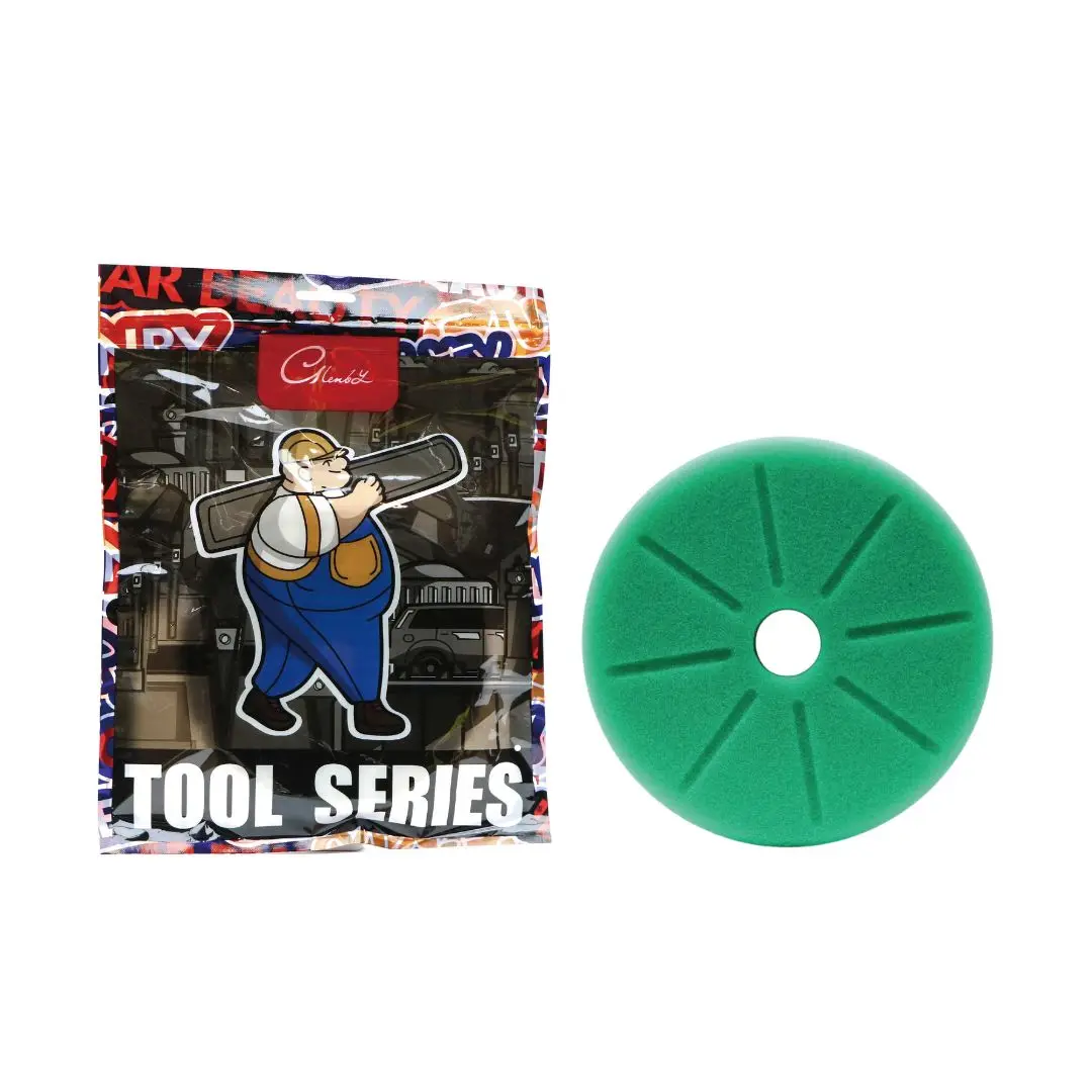 5 Inch Buffing Polijsten Pads Platte Schuim Spons Waxen Pad Kit Tool Voor Auto Polijstmachine Buffer Auto Care Buffing Pads