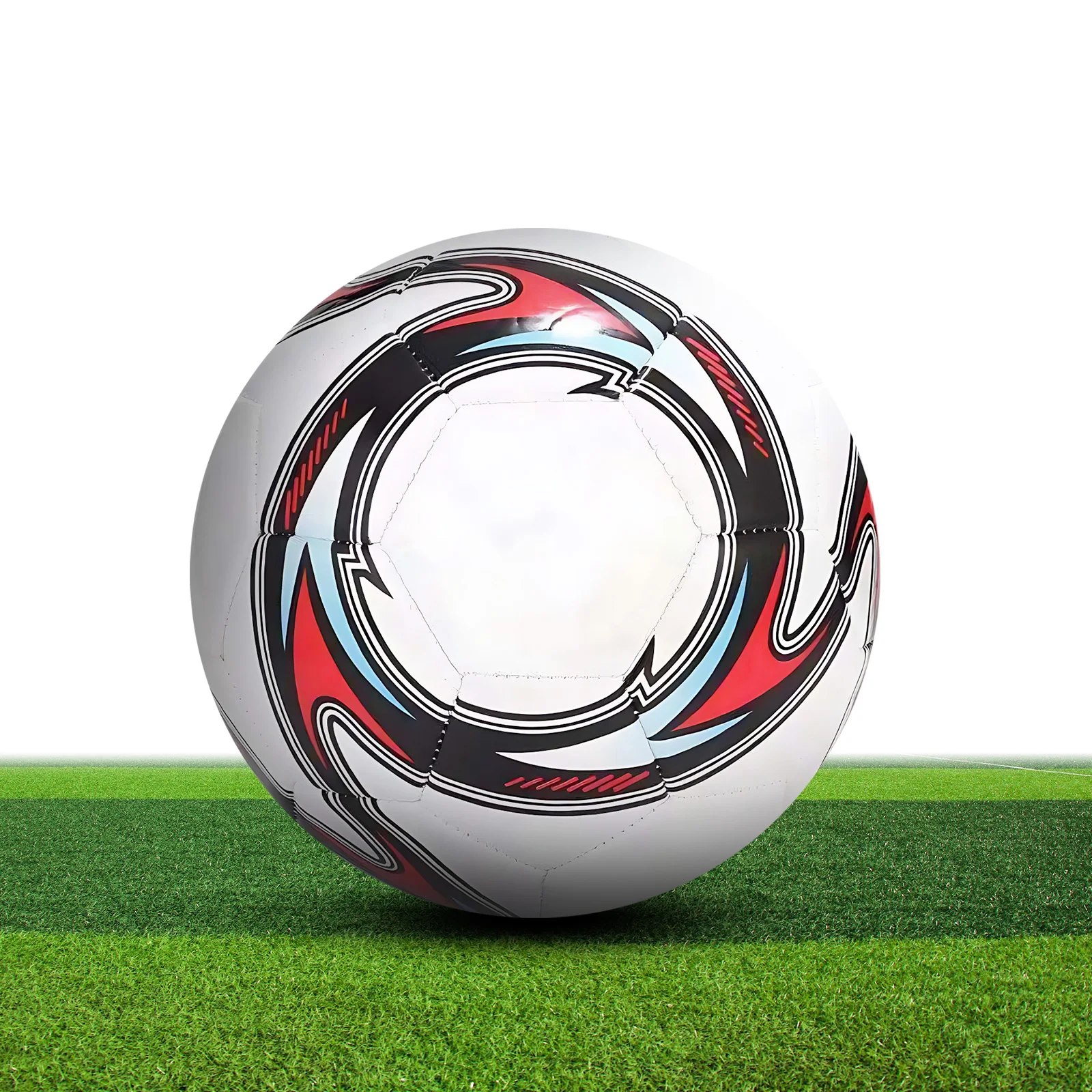 Competitive Game PU Leather Soccer Ball Waterproof Tornado style wear-resistant football no.5 Professional Training Soccer