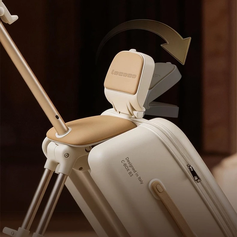 Handgepäck Kofferset Trolley-Koffer Bordgepäck Flugzeugtauglicher Kinderwagen Baby Kann Darin Sitzen