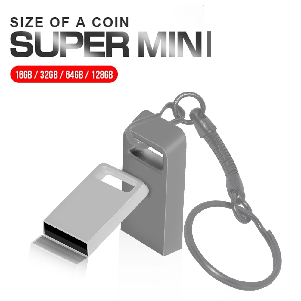 고속 USB 2.0 Pendrive 64 기가 바이트 32 기가 바이트 16 기가 바이트 8 기가 바이트 4 기가 바이트 미니 USB 플래시 드라이브 휴대용 메모리 스틱 펜 드라이브 PC 사용자 정의 로고