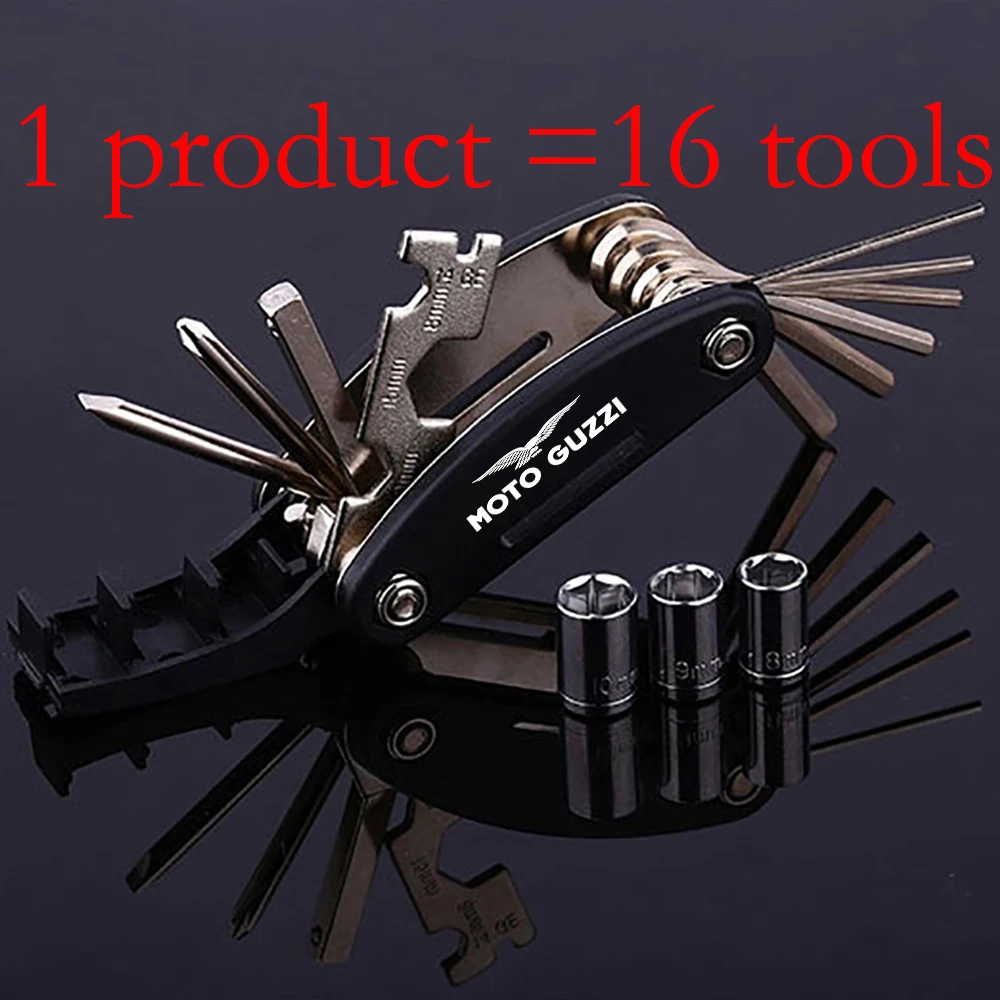 For MOTO GUZZI V85TT V7 SPECIAL STONE 1200 STELVIO V7iii V9 V11 Breva 750 850 Multifunction Tool Portable Repair Screwdrive Set