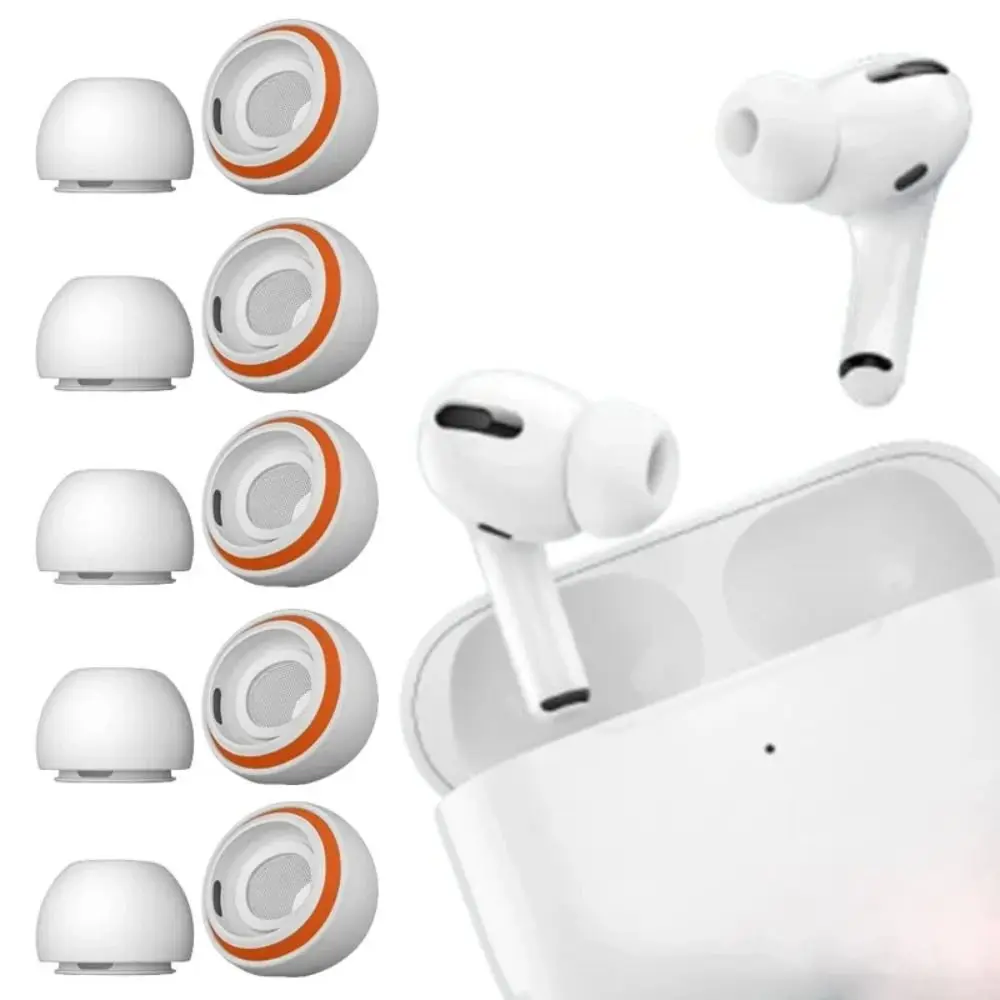New Memory Foam Ear Tips Replacement Silicone Ear Plug Cap Headphone Accessories Ear Cushion for Apple AirPods Pro 2 1