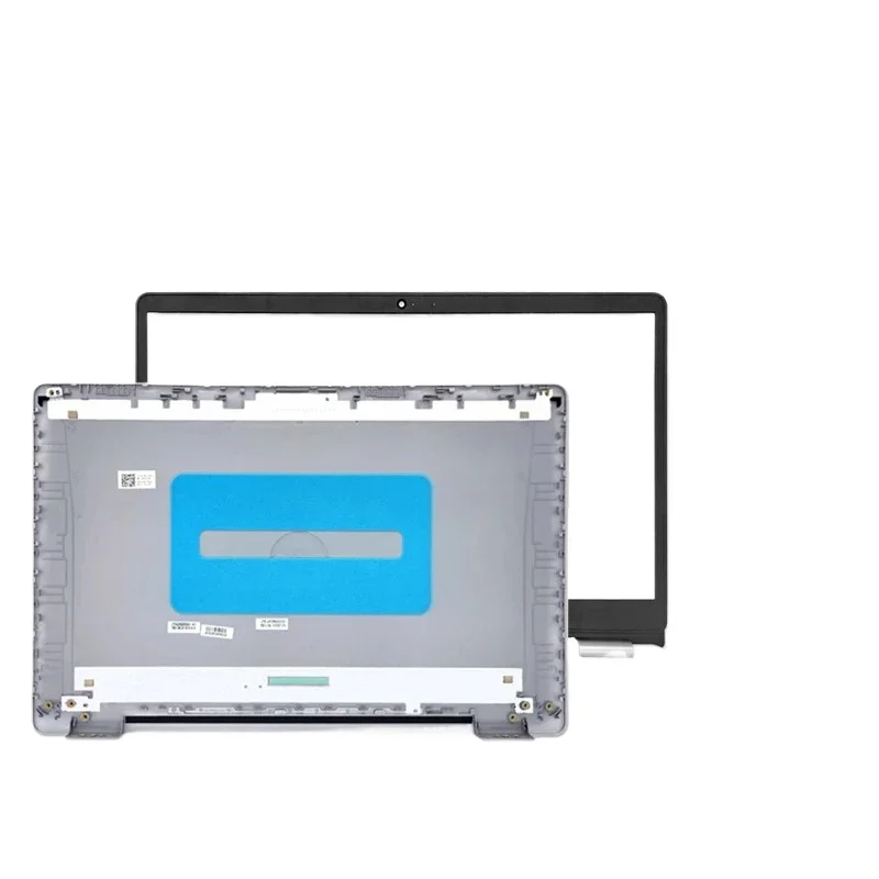Repalce capa para inspiron 15 5593 tela lcd capa traseira moldura frontal dobradiças superior capa inferior inferior prata