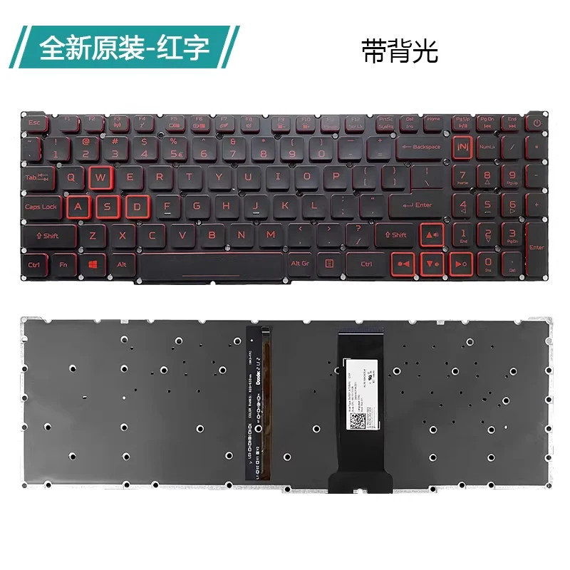 

RU SP US layout for Acer Nitro 5 AN515-46/54/55/56/57/58 N22C1 N20C1 N20C2 N20C3 300 PH315-52 PH317-51 Laptop Keyboard