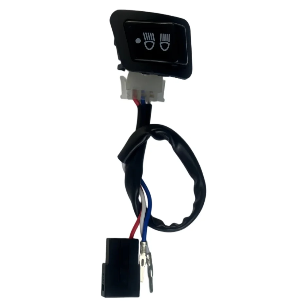 For Daily Commuting Motorcycle Handlebar Switch Dimmer Switch Assembly Weather Resistant Design Robust Abs Plastic Build