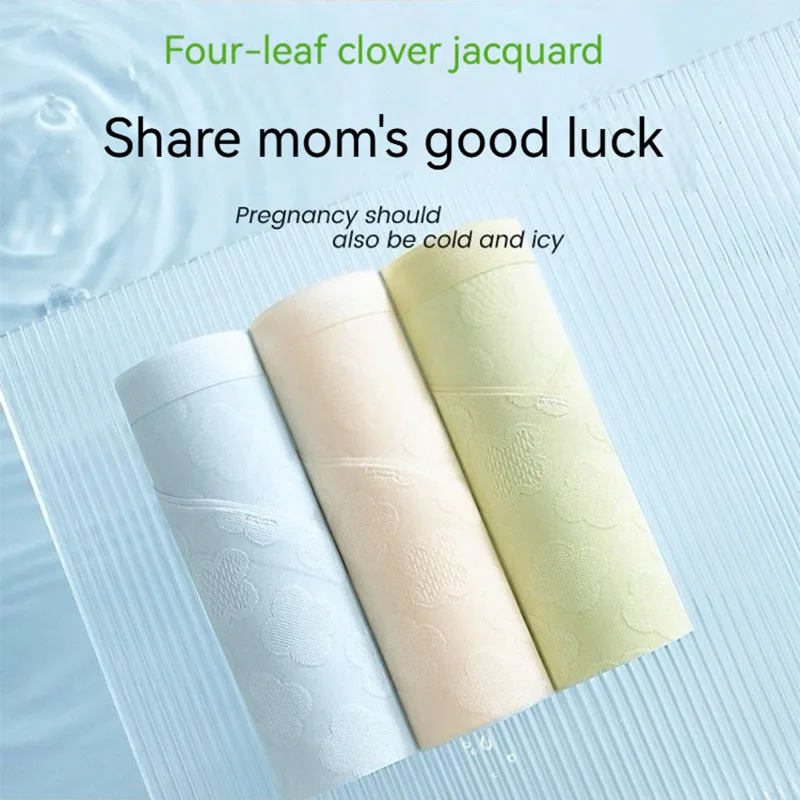 

Maternity Panties Summer Ice Silk Pregnant Briefs Thin Breathable Women's Underpants Cotton Antibacterial Crotch Woman Underwear