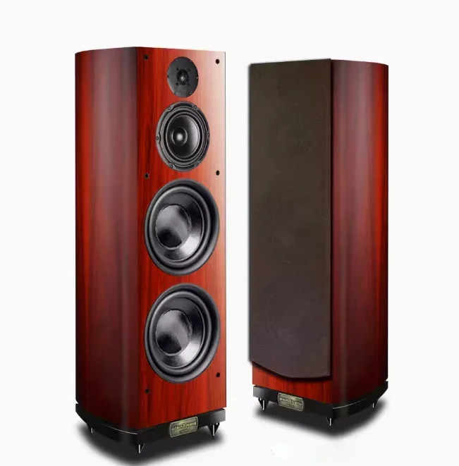 Custom Styles-Xmsj-JD-101 Floor Speaker Tower Speaker Wooden Case Passive None-Battery Lossless