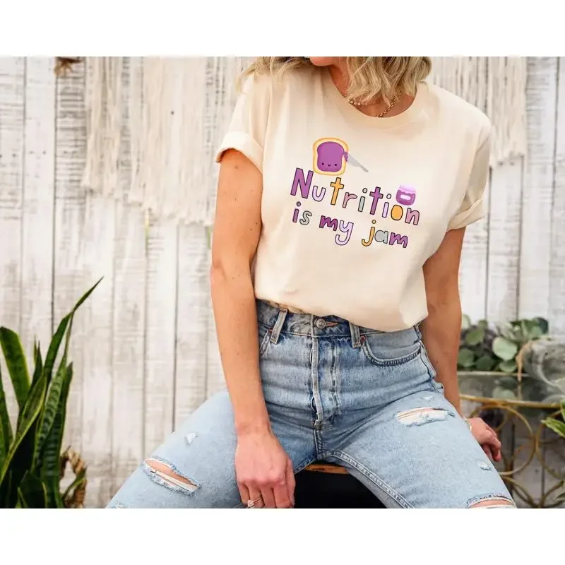 RDN T Shirt Nutrition Is My Jam NutritionisT Dietician Grad