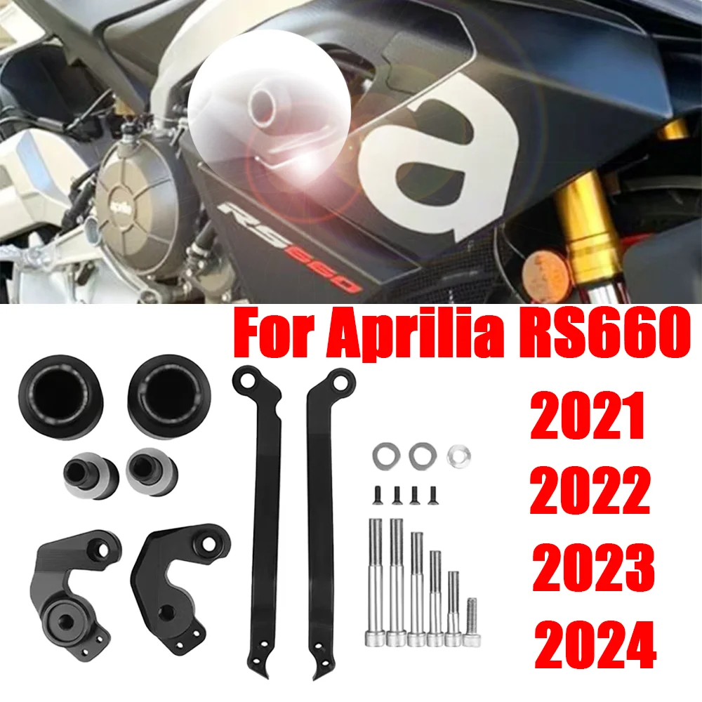 For APRILIA RS660 2021-2023 Motorcycle Falling Protection Frame Slider Fairing Guard Crash Pad Protector