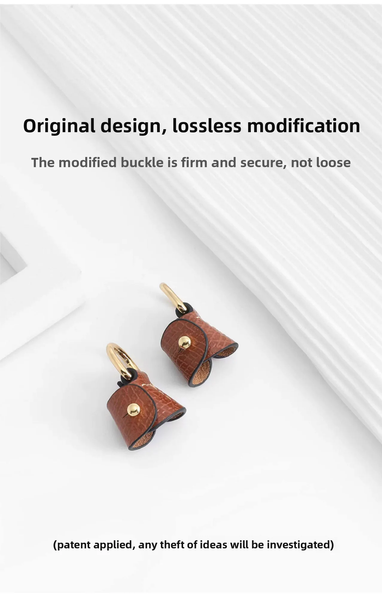 Leather Bag Shoulder Strap for Longchamp S Durable Leather Bag Strap Conversion Kit for Women Crossbody Bags