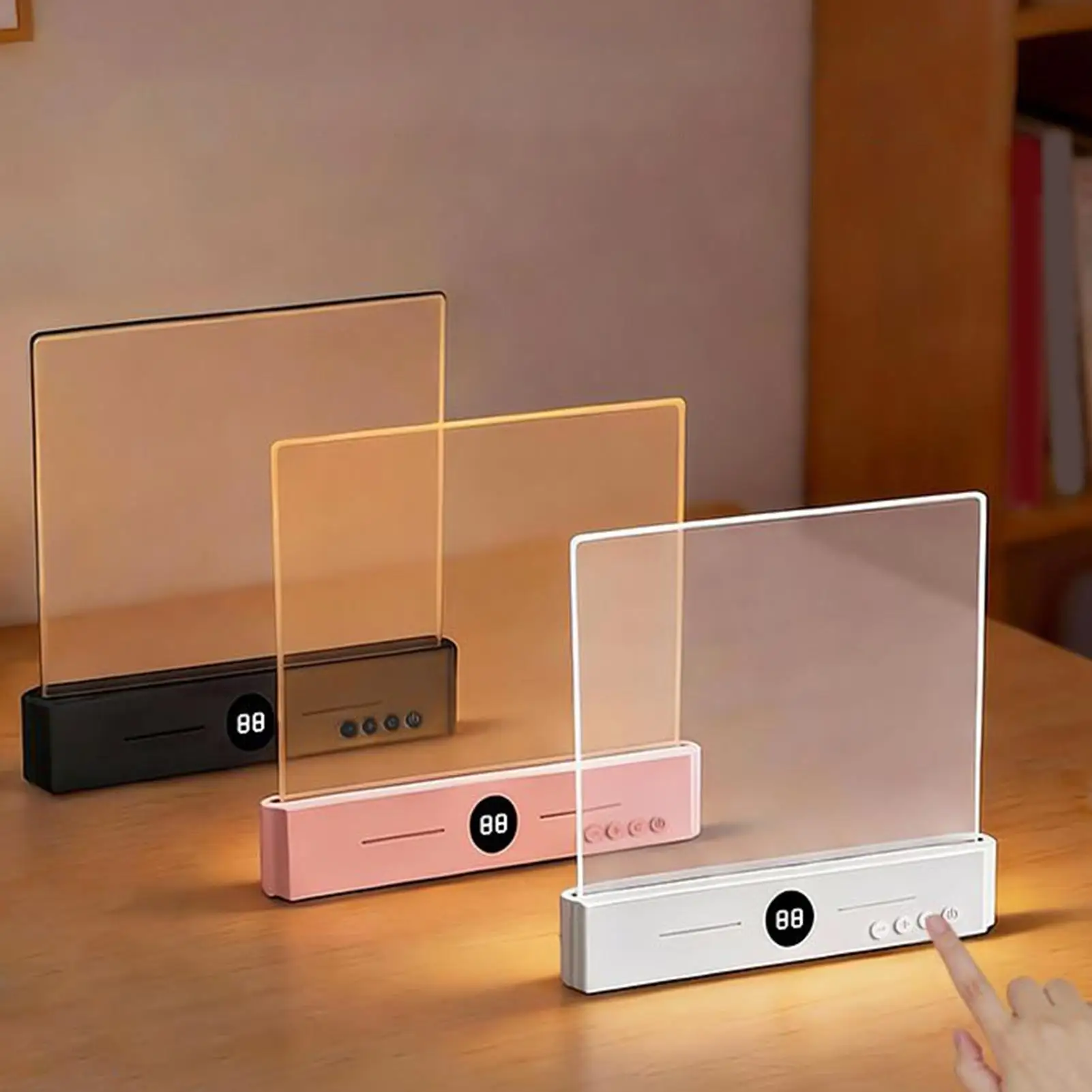 

Настольная лампа-светильник для чтения: Умная светодиодная лампа для читателей, художников, студентов, общежитий, книжных полок, квартир