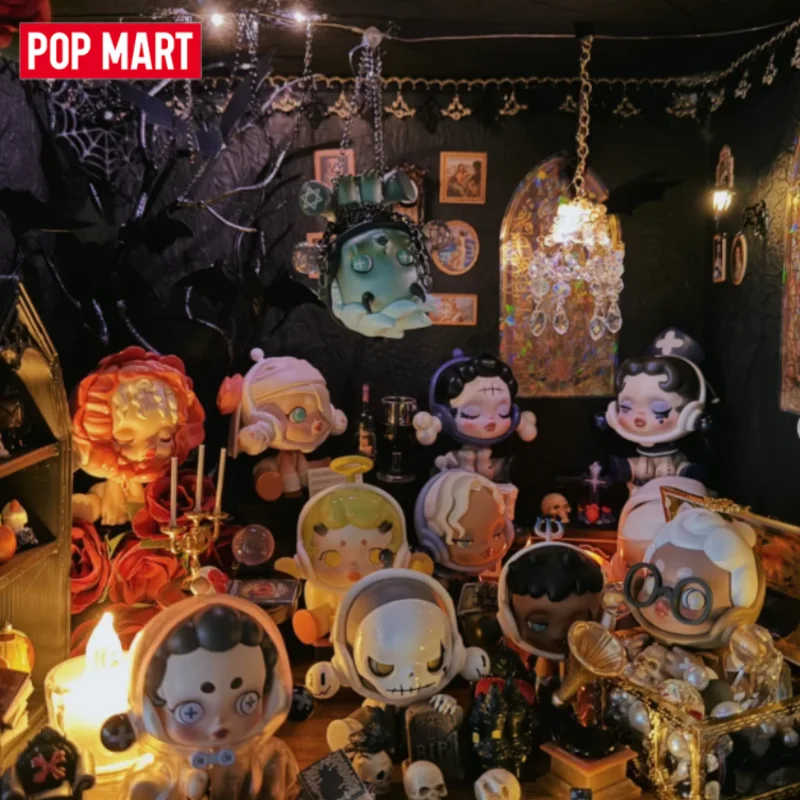 Model Kit Anime Girl - POP MART Skullpanda Seri Kastil Kuno