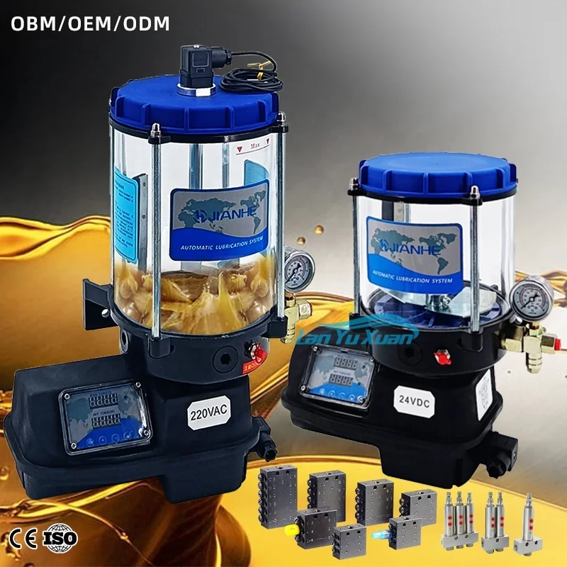 

Automatic Grease Central Lubrication System Progressive Pump Auto Electric for Excavator Loader